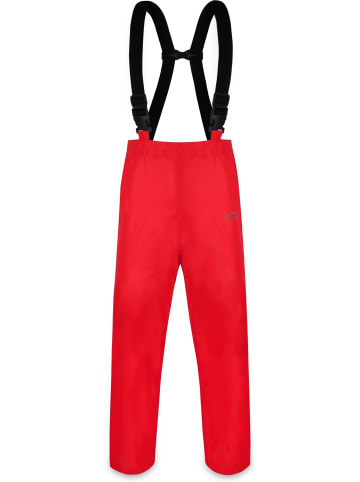 Normani Outdoor Sports Regenhose mit Hosenträgern Vancouver in Rot