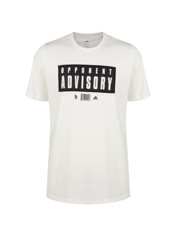 adidas Performance T-Shirt Dame Opponent Advisory in weiß