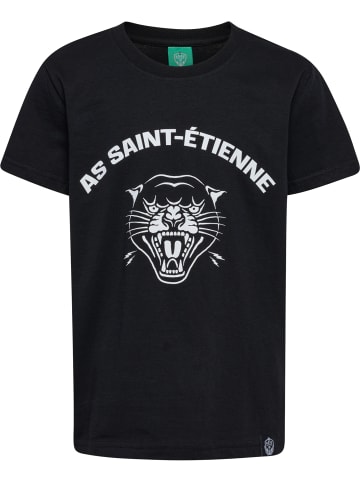 Hummel T-Shirt S/S Asse Fan As Saint Etienne Tee Kids in BLACK