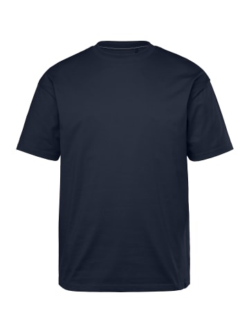 STHUGE Kurzarm T-Shirt in navy blau