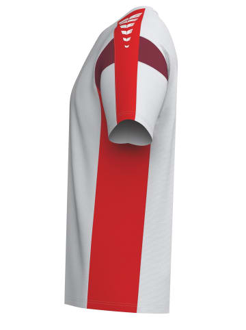 erima Herren T-Shirt function in weiß/rot
