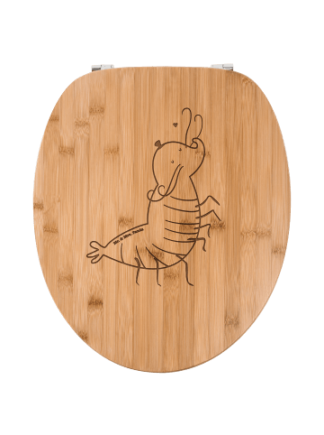 Mr. & Mrs. Panda Klodeckel Garnele Franzose ohne Spruch in Transparent