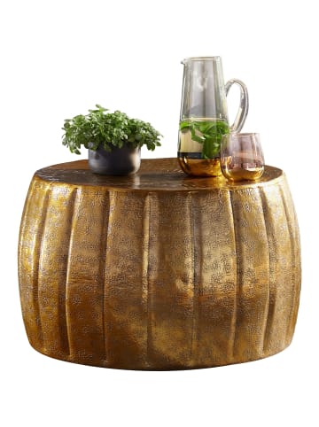 KADIMA DESIGN Wohnzimmertisch Modern | Orient-Style, Aluminium, Farbauswahl in Gold