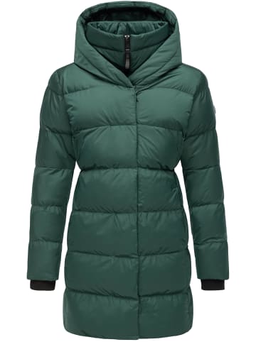 ragwear Steppmantel Niara in Forest Green