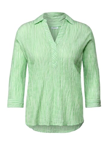 Cecil Langarmbluse in iced neon green