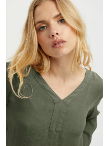 Kaffe Langarm-Bluse Amber Regular fit in Grape Leaf