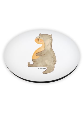 Mr. & Mrs. Panda magnet Otter Bauch ohne Spruch in Weiß