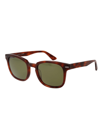 Serengeti Unisex Sonnenbrillen Quadrat Braun