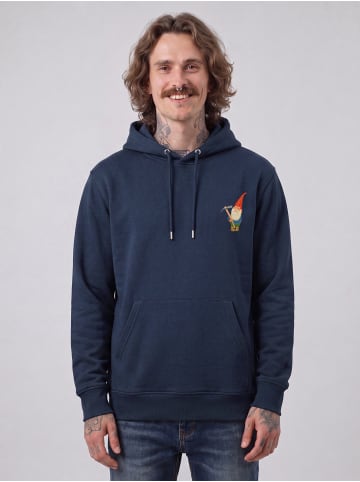 wat? Apparel Sweatshirt Gartenzwerg in Dunkelblau