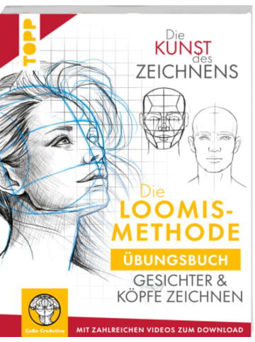 Frech Buch - Die Kunst des Zeichnens. Die Loomis-Methode Übungsbuch