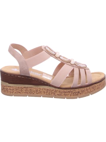 rieker Keilsandalette in rosa