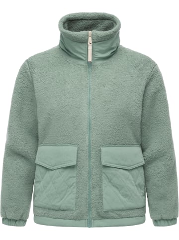 ragwear Plüschjacke Arctika II in Dusty Green