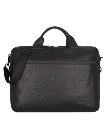 Jost Stockholm Aktentasche 37 cm Laptopfach schwarz