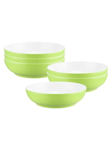 Seltmann Weiden 6er Set Foodbowls Liberty Pure Colors in ø 25 cm in Lime Green