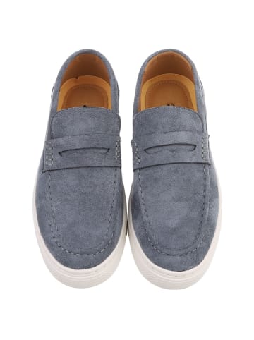 Ital-Design Halbschuh in Grau und Blau