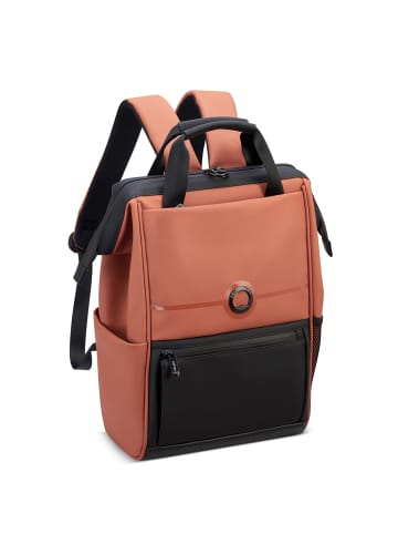 Delsey Turenne Rucksack 38 cm Laptopfach in backstein