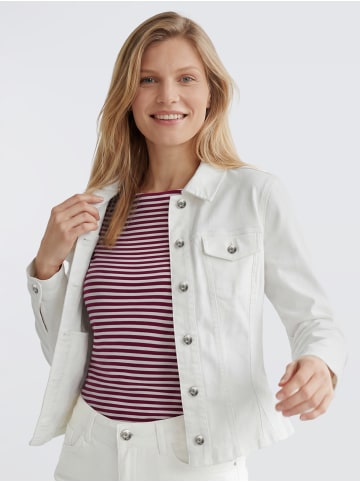 Zero Jeansjacke in weiß