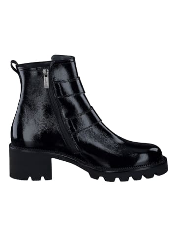 Paul Green Stiefelette Schwarz Lack