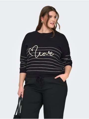 ONLY Carmakoma Strickpullover in Black 1