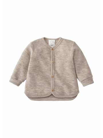 Hessnatur Wollfrottee-Jacke in düne