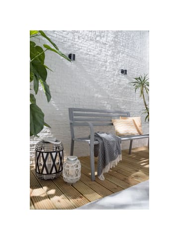 home24 Gartenbank Sophy in Silber