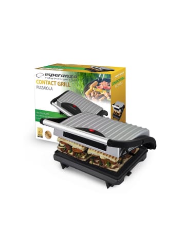 Esperanza Pizzaiola Kontaktgrill Elektro Tischgrill