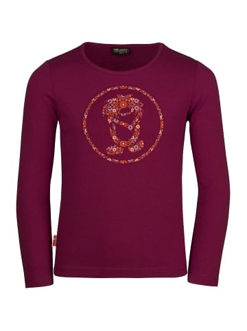 Trollkids Longsleeve "Stavanger" in Maulbeere