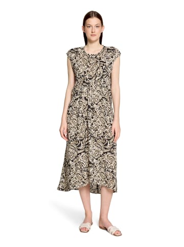 CARTOON Midikleid mit Muster in Nature/Black