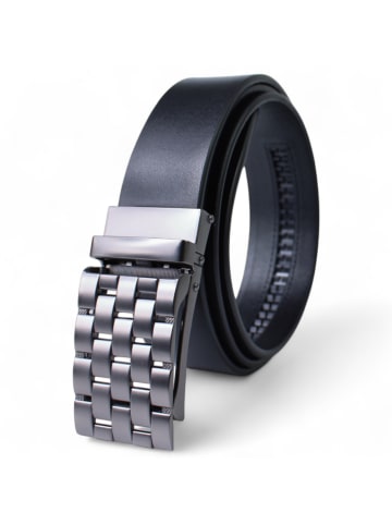 FRONHOFER Herren Ledergürtel in Schwarz