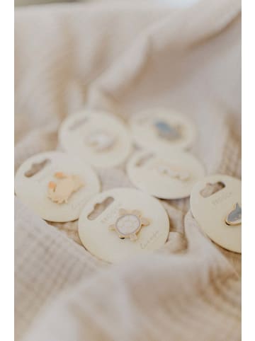 leevje Brosche crab' in multicolored