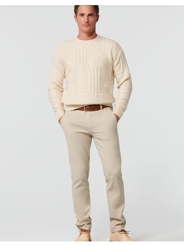 Meyer Chinohose Bonn in alabaster