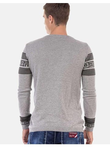Cipo & Baxx Pullover in GREY