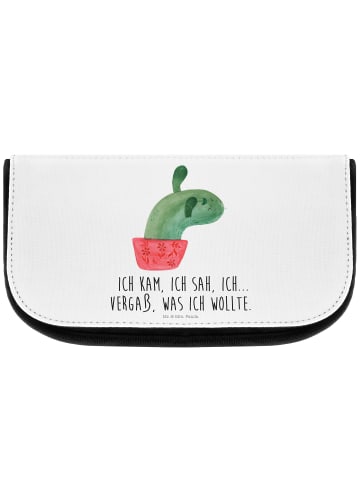 Mr. & Mrs. Panda Kulturbeutel Kaktus Mama mit Spruch in Weiß