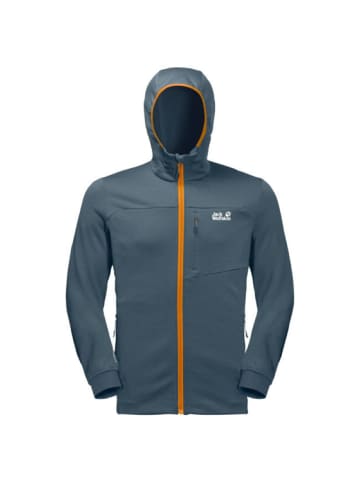 Jack Wolfskin Jacke HYDRO GRID FLEECE M in Blau