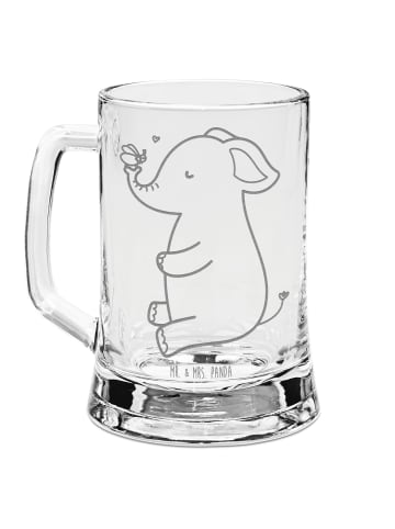 Mr. & Mrs. Panda Maßkrug Elefant Biene ohne Spruch in Transparent