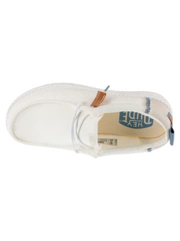 Hey Dude Hey Dude Wally Summer Linen in Weiß