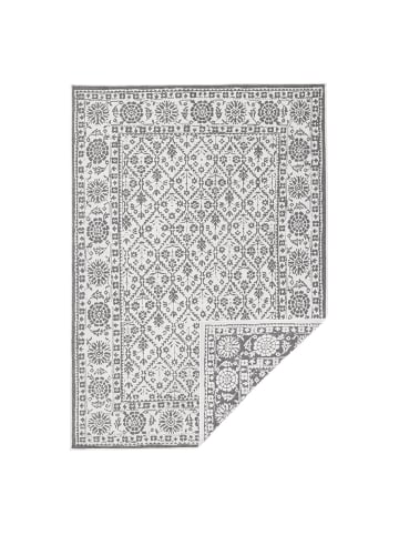 NORTHRUGS In- & Outdoor Wendeteppich Curacao Grau Creme