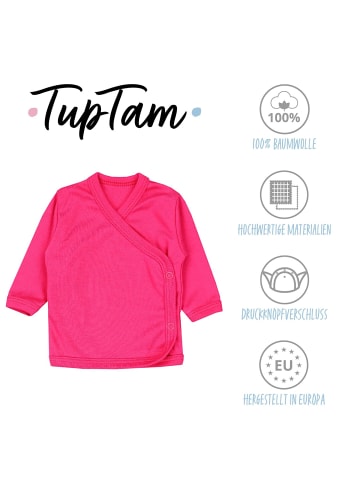 TupTam 5er- Set Wickelshirts in ecru