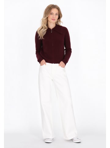 DreiMaster Women Cardigan in burgundy