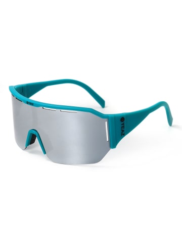 YEAZ SUNVIBE Sport-Sonnenbrille  Violet/Silver in grün / silber