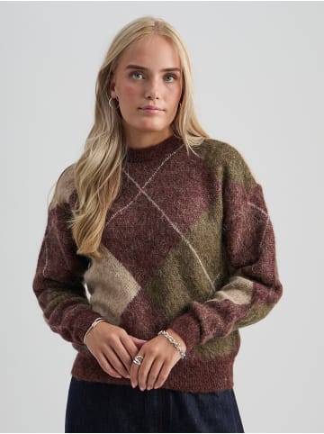 minus Pullover in Maroon Red