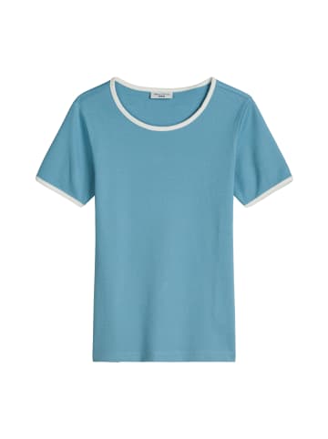 Marc O'Polo DENIM T-Shirt mit Struktur slim in Medium Blue