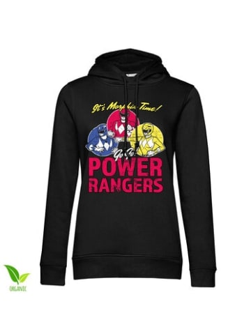 Power Rangers Hoodie "It'S Morphin Time Girls Hoodie" in Schwarz