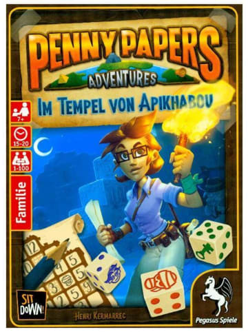 Pegasus Spiele Penny Papers Adventures: Im Tempel von Apikhabou