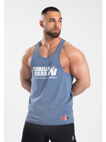 Gorilla Wear Klassisches Tanktop – Koronenblau
