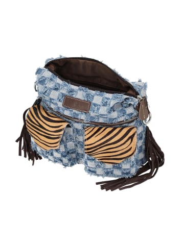 IZIA Women Satchel in Light Blue