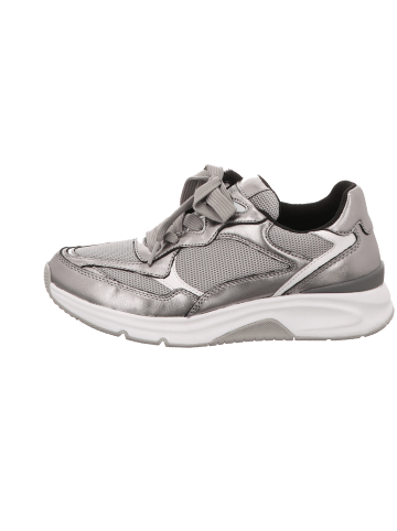 rollingsoft Schnürschuh bequem in silber