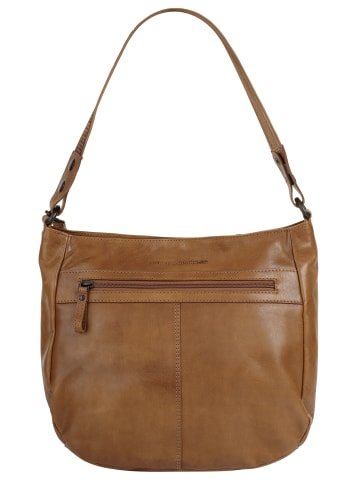 SPIKES & SPARROW Umhängetasche in braun