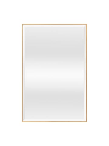 en.casa Wandspiegel Novoli in Gold (H)70cm (B)50cm