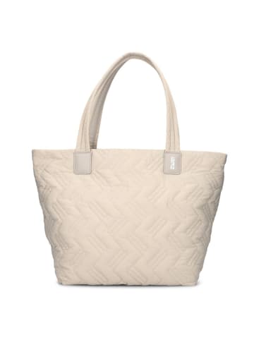 Zwei Cleo Shopper Tasche 42 cm in sand new